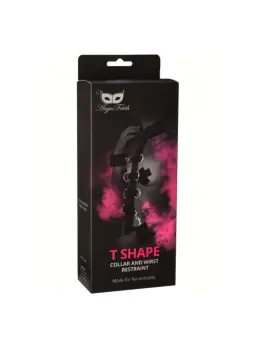 COLEIRA COM ALGEMAS T SHAPE ARGUS FETISH ARGUS TOYS