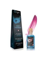 KIT DE MASSAGEM LIPS SEXY THERAPY ALGODÃO DOCE 100ML ORGIE