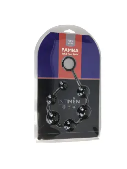 TIRA DE 6 PÉROLAS ANAIS PAMBA PRETO INTIMEN 