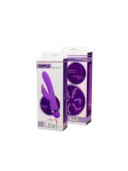 VIBRADOR RABBIT SUPPLE DELUX PLAY ROXO LIBID TOYS