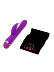 VIBRADOR RABBIT SUPPLE DELUX PLAY ROXO LIBID TOYS