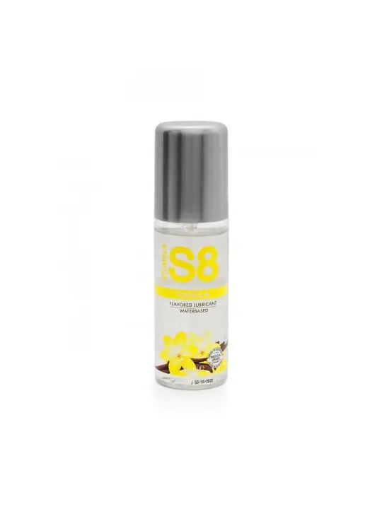 LUBRIFICANTE À BASE DE ÁGUA COM SABOR A BAUNILHA S8 STIMUL8 125ML