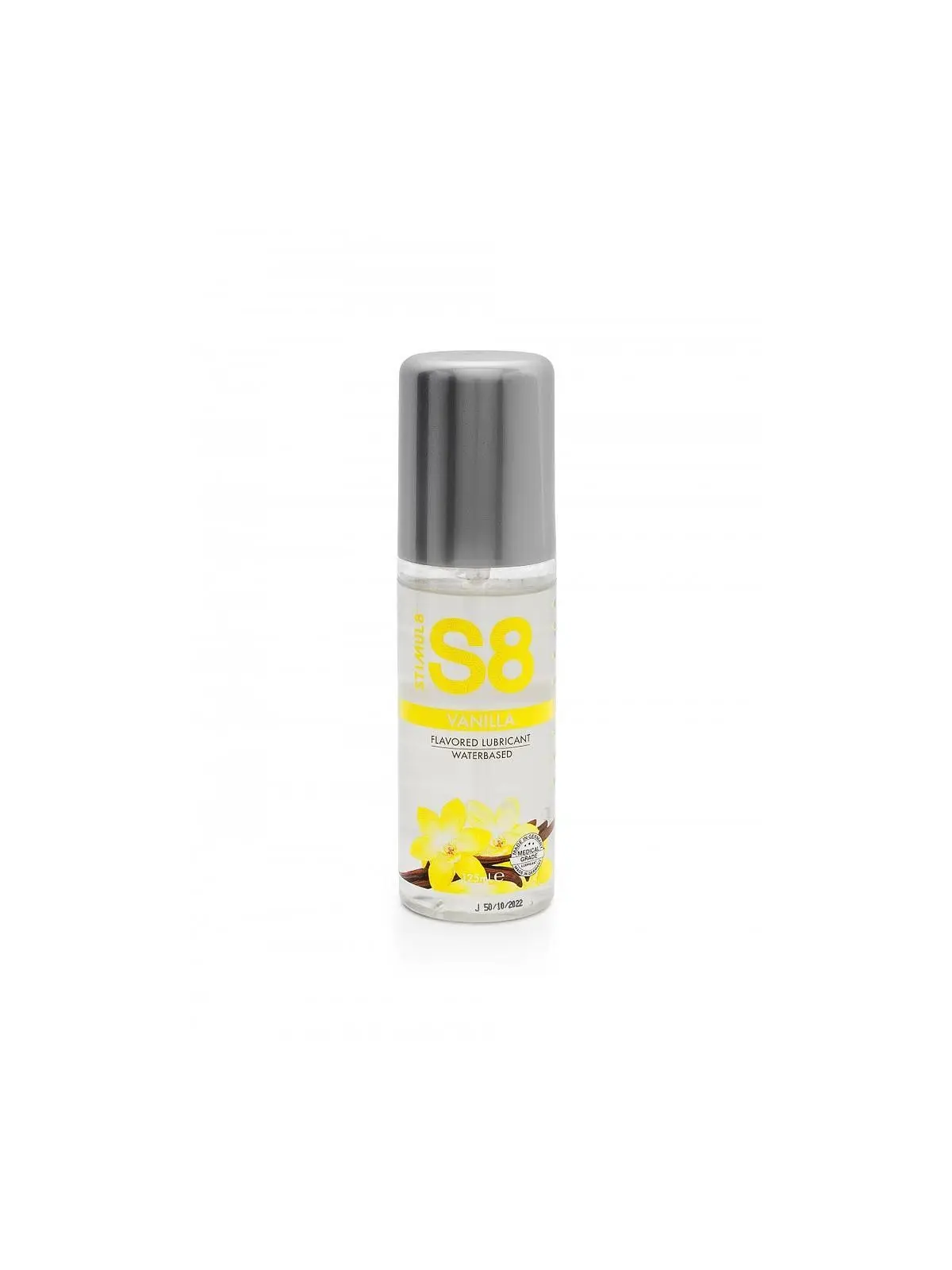 LUBRIFICANTE À BASE DE ÁGUA COM SABOR A BAUNILHA S8 STIMUL8 125ML