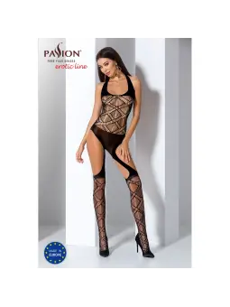 CATSUIT BS060 PRETO EROTIC LINE PASSION 