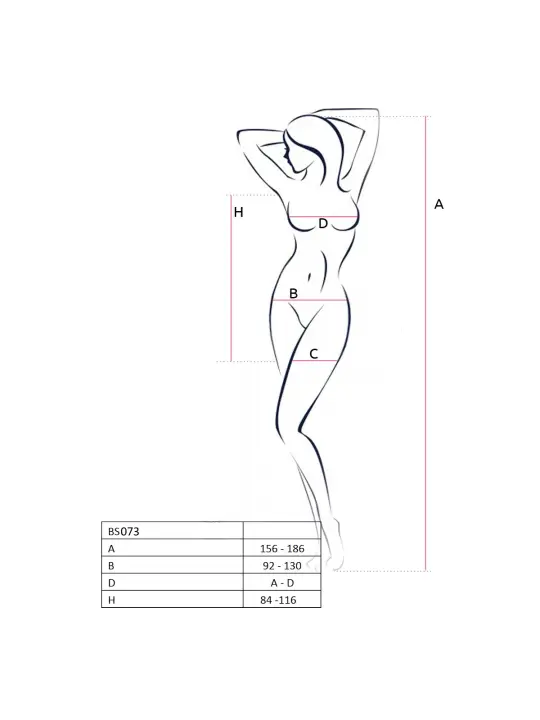 VESTIDO BS073 PRETO EROTIC LINE PASSION 