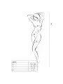 CATSUIT BS075 PRETO EROTIC LINE PASSION 