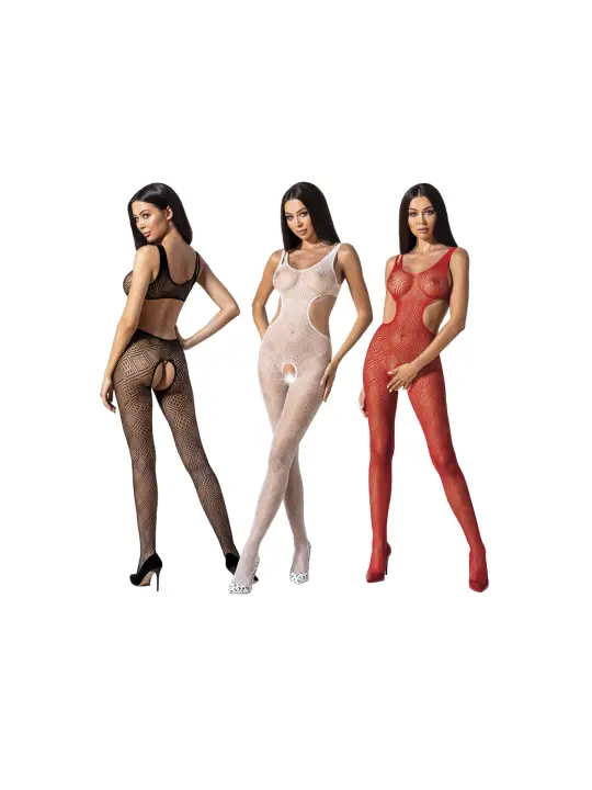 CATSUIT BS085 PRETO EROTIC LINE PASSION