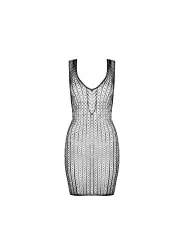 VESTIDO BS097 PRETO EROTIC LINE PASSION