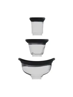 BOMBA PARA VULVA E SEIOS DAZZLING PRETA PUMPED