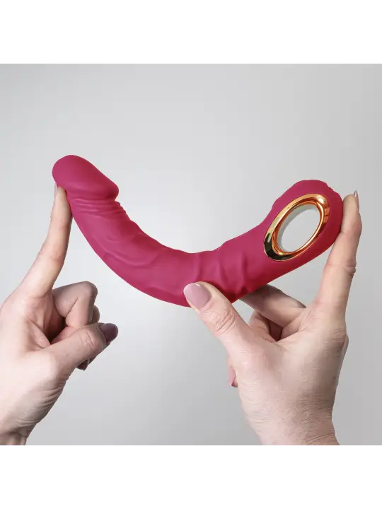VIBRADOR FLEXÍVEL MAGNUS BEND ROSA CRUSHIOUS