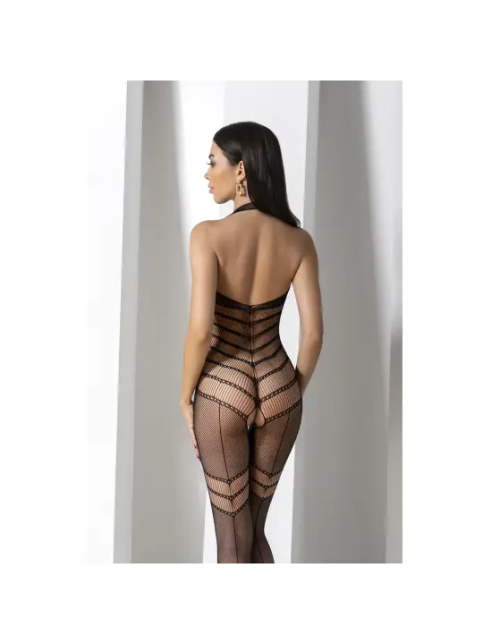 CATSUIT BS100 PRETO EROTIC LINE PASSION