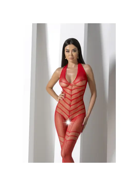 CATSUIT BS100 VERMELHO EROTIC LINE PASSION
