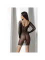 VESTIDO BS101 PRETO EROTIC LINE PASSION