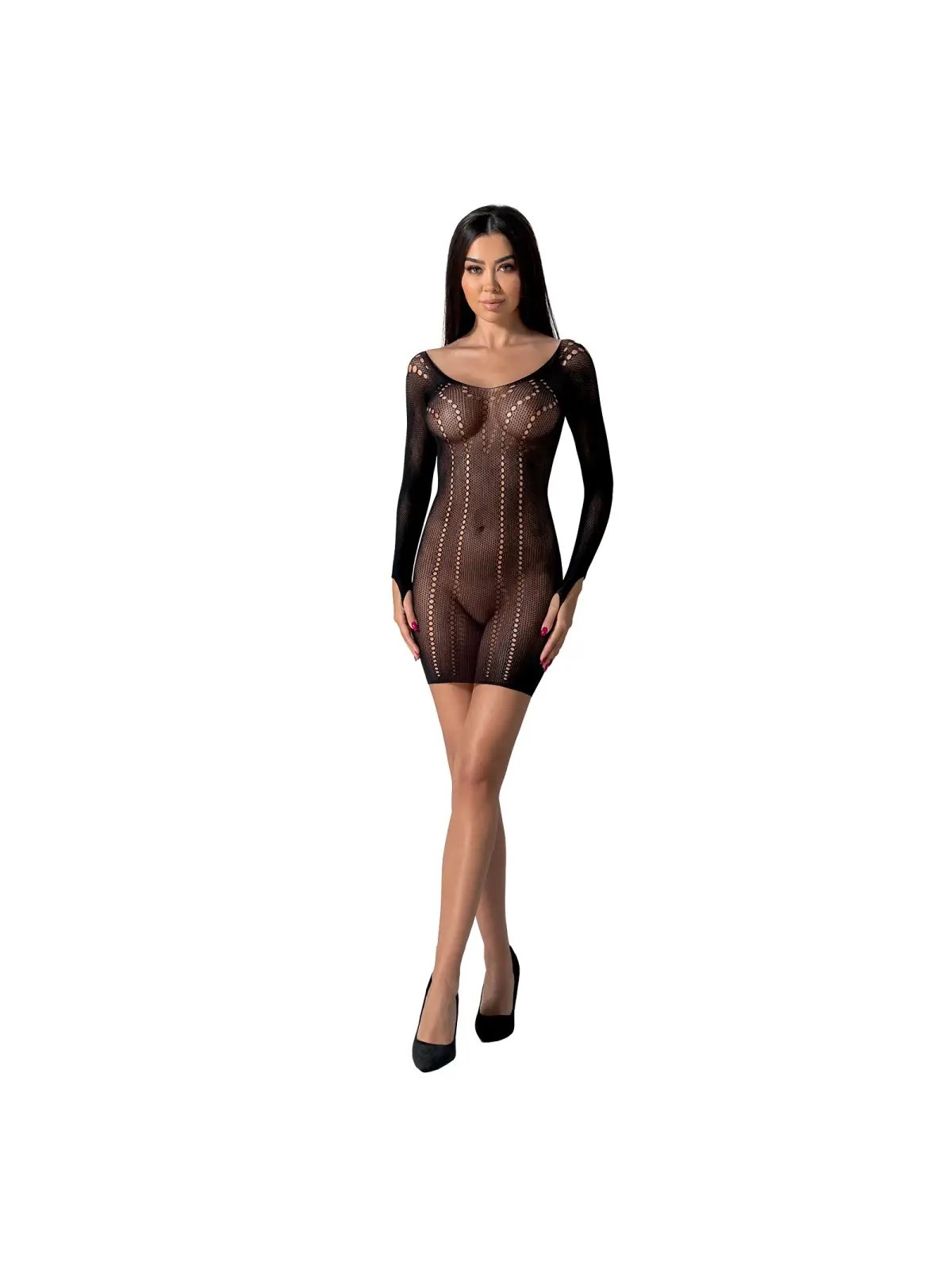 VESTIDO BS101 PRETO EROTIC LINE PASSION