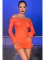 VESTIDO CR-4859 LARANJA CHILIROSE VESTIDO CR-4859 LARANJA CHILIROSE