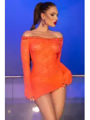VESTIDO CR-4859 LARANJA CHILIROSE