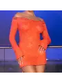 VESTIDO CR-4859 LARANJA CHILIROSE VESTIDO CR-4859 LARANJA CHILIROSE