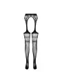COLLANTS COM EFEITO DE LIGAS S026 VERMELHAS EROTIC LINE PASSION