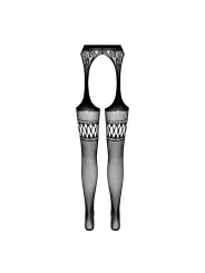 COLLANTS COM EFEITO DE LIGAS S026 VERMELHAS EROTIC LINE PASSION