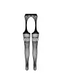 COLLANTS COM EFEITO DE LIGAS S026 VERMELHAS EROTIC LINE PASSION