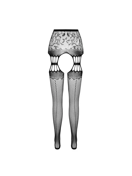 COLLANTS COM EFEITO DE LIGAS S027 VERMELHAS EROTIC LINE PASSION