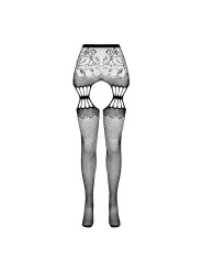 COLLANTS COM EFEITO DE LIGAS S027 BRANCAS EROTIC LINE PASSION