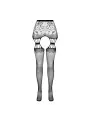 COLLANTS COM EFEITO DE LIGAS S027 BRANCAS EROTIC LINE PASSION