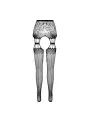COLLANTS COM EFEITO DE LIGAS S027 BRANCAS EROTIC LINE PASSION
