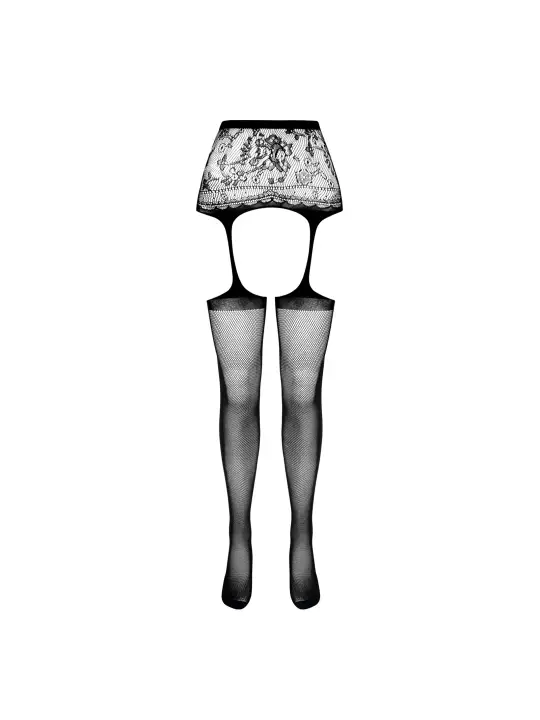 COLLANTS COM EFEITO DE LIGAS S028 VERMELHAS EROTIC LINE PASSION