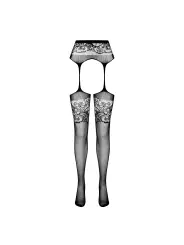 COLLANTS COM EFEITO DE LIGAS S029 VERMELHAS EROTIC LINE PASSION