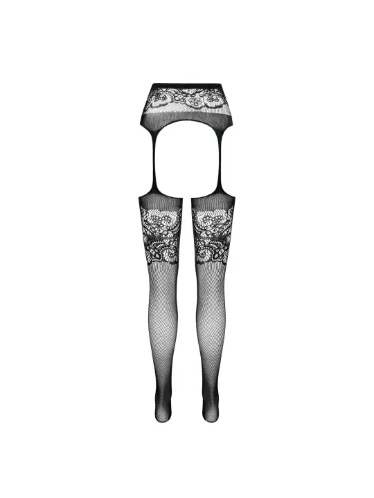 COLLANTS COM EFEITO DE LIGAS S029 BRANCAS EROTIC LINE PASSION