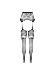 COLLANTS COM EFEITO DE LIGAS S030 VERMELHAS EROTIC LINE PASSION