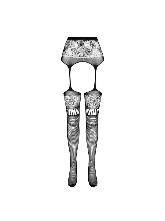COLLANTS COM EFEITO DE LIGAS S030 BRANCAS EROTIC LINE PASSION