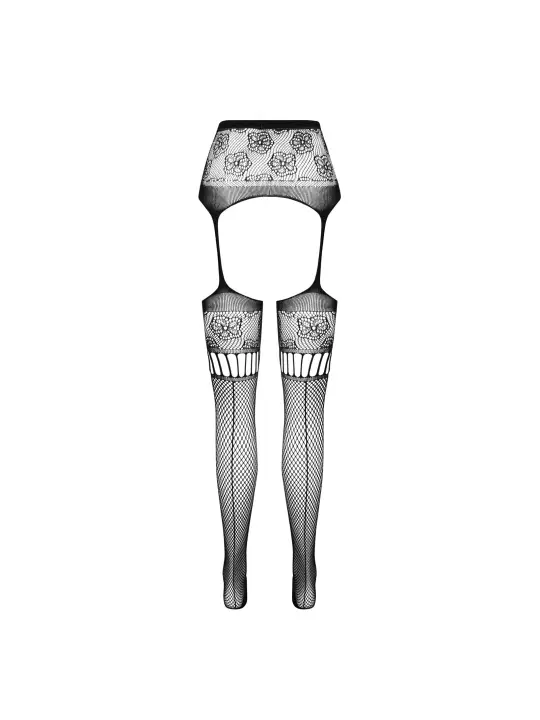 COLLANTS COM EFEITO DE LIGAS S030 BRANCAS EROTIC LINE PASSION