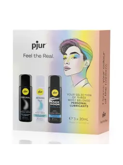 CONJUNTO DE LUBRIFICANTES PJUR PRIDE BOX - 3 X 30 ML