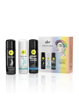 CONJUNTO DE LUBRIFICANTES PJUR PRIDE BOX - 3 X 30 ML