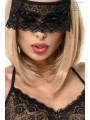 BODY COM VENDA E LUVAS CR-3882 PRETO