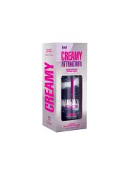 LOÇÃO BEIJÁVEL CREMOSA CREAMY ATTRACTION AROMA AMORA INTT 100ML