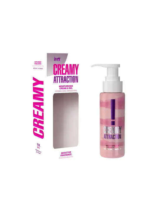 LOÇÃO CREMOSA CREAMY ATTRACTION AROMA AFRODISÍACO INTT 100ML