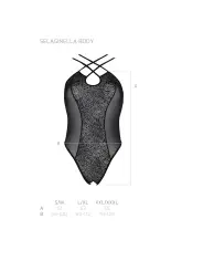 BODY SELAGINELLA PRETO ECO COLLECTION PASSION