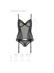 CORPETE E TANGA SELAGINELLA PRETO ECO COLLECTION PASSION