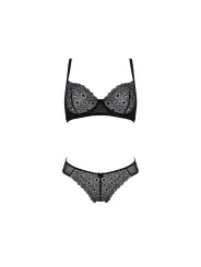 CONJUNTO DE 2 PEÇAS ZINNIA BIKINI PRETO ECO PASSION