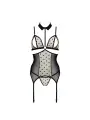 CORPETE E TANGA DOMINICA BEGE DEVIL COLLECTION PASSION