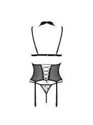 CORPETE E TANGA DOMINICA BEGE DEVIL COLLECTION PASSION