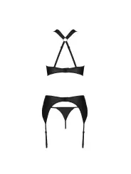 CONJUNTO DE 3 PEÇAS AMANDA PRETO PASSION