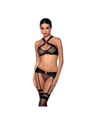 CONJUNTO DE 3 PEÇAS AMANDA PRETO PASSION