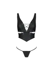 CONJUNTO DE 2 PEÇAS FRANCESCA BIKINI PRETO PASSION