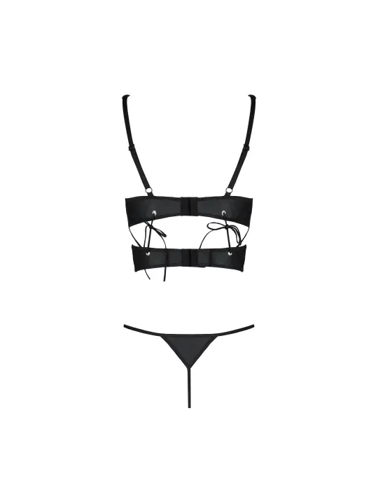 CONJUNTO DE 2 PEÇAS FRANCESCA BIKINI PRETO PASSION