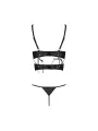 CONJUNTO DE 2 PEÇAS FRANCESCA BIKINI PRETO PASSION