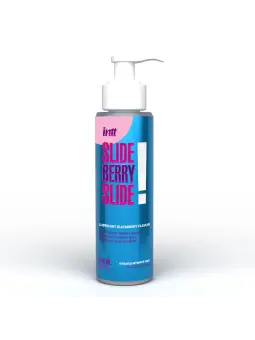LUBRIFICANTE BEIJÁVEL À BASE DE ÁGUA SLIDE BERRY SLIDE INTT 100ML